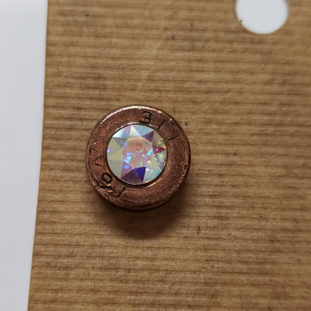 Handmade bullet earrings - Picture 2 of 5